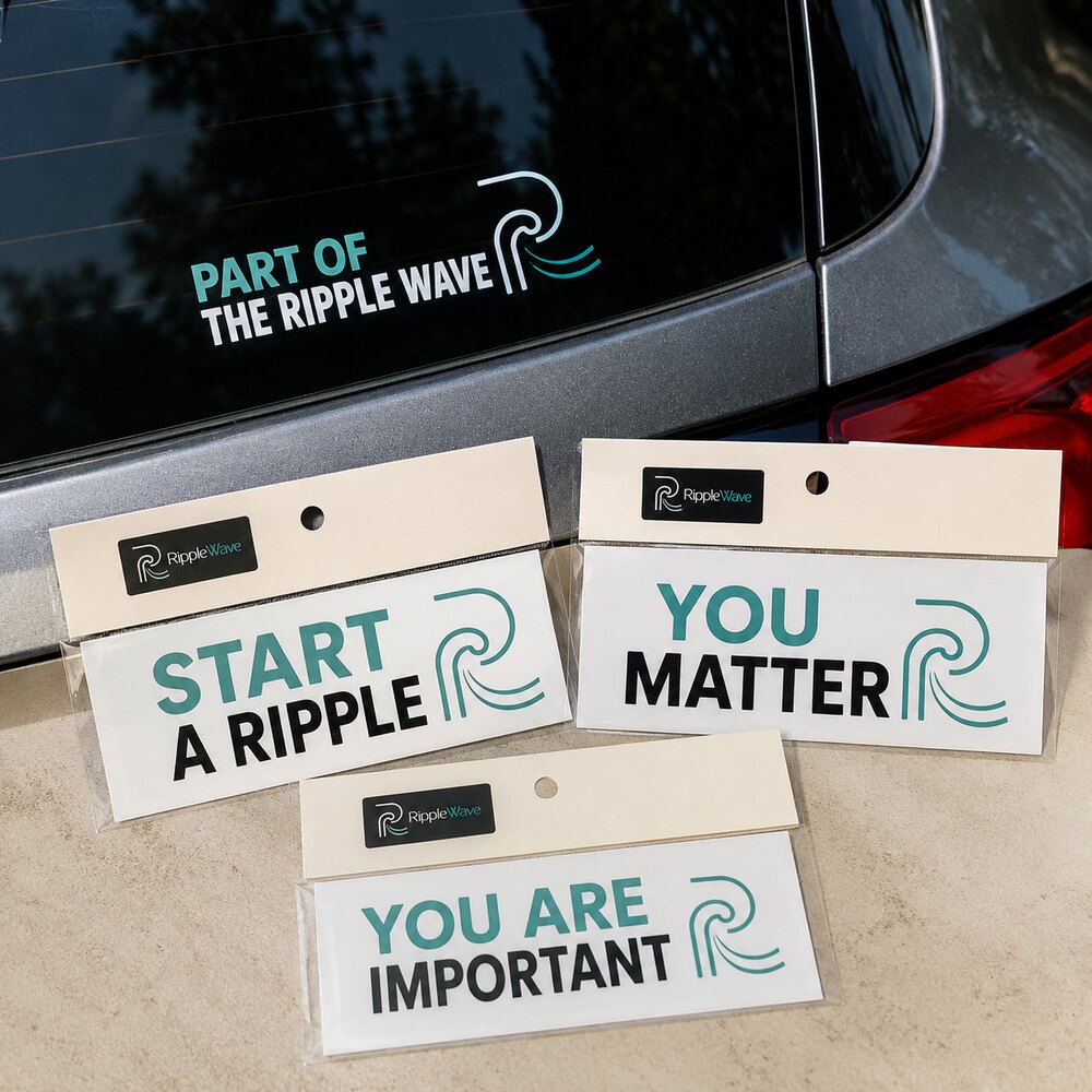 Ripple Decals — car and window decals
