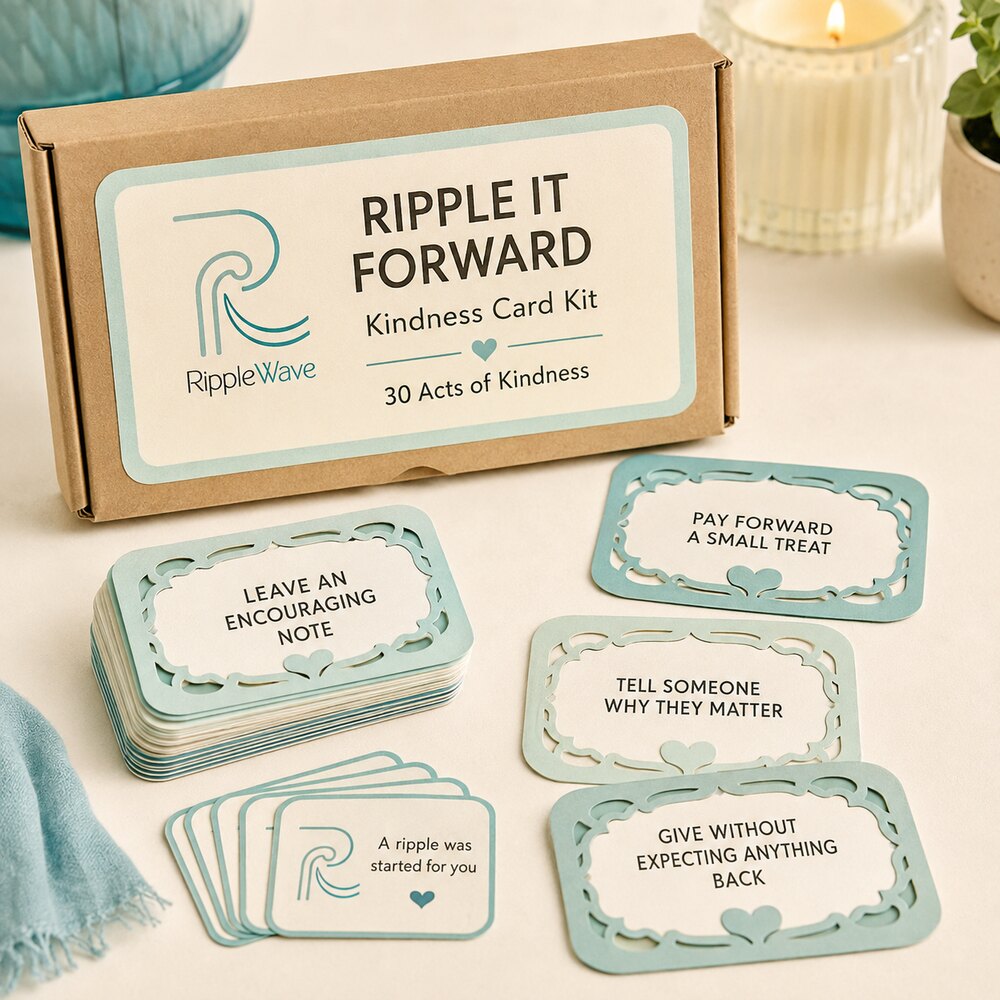 Ripple It Forward — kindness card kit of 30 acts